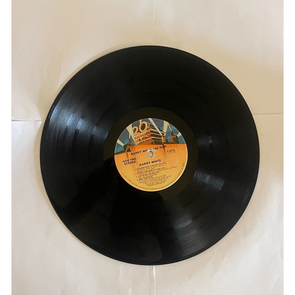 Barry White: Barry White The Man! Original Vinyl with the original sleeve!